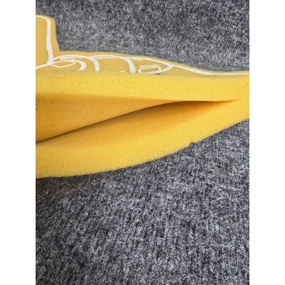 Hersheys NCAA Yellow Foam Finger Hand 17" Sports Fan Memorabilia - Picture 5 of 5